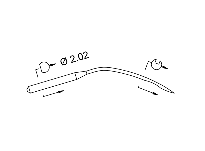 Schmetz 2140TP tekening